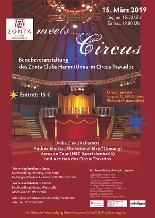 Zonta meets Circus 2019