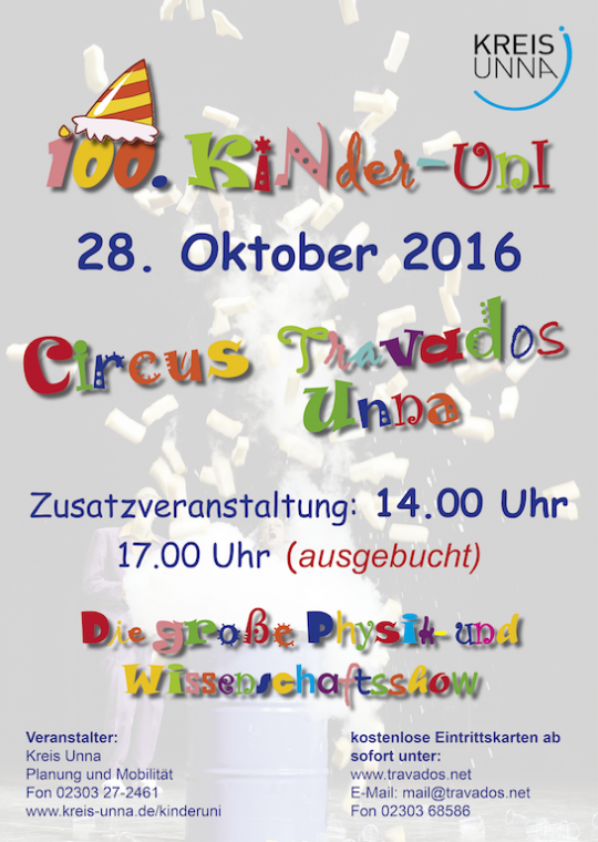 100. Kinder-Uni / AUSVERKAUFT!!!