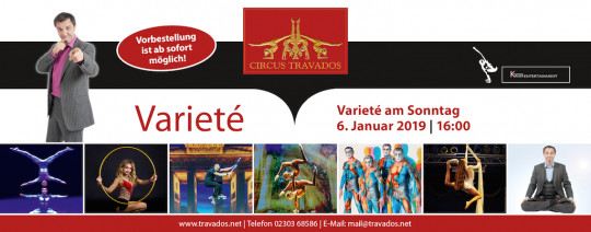 Neujahrsvarieté am Sonntag 2019