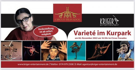 Varieté im Kurpark November 22