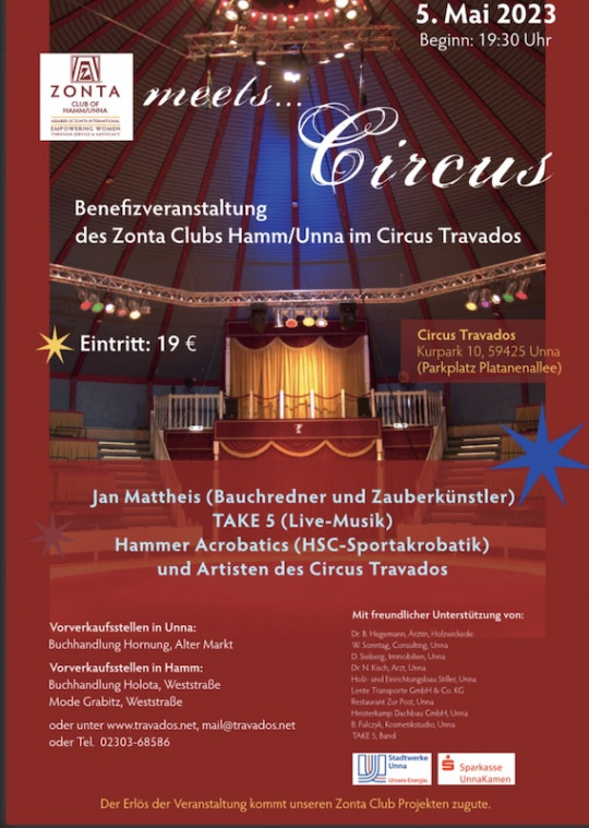 Zonta meets Circus 2023
