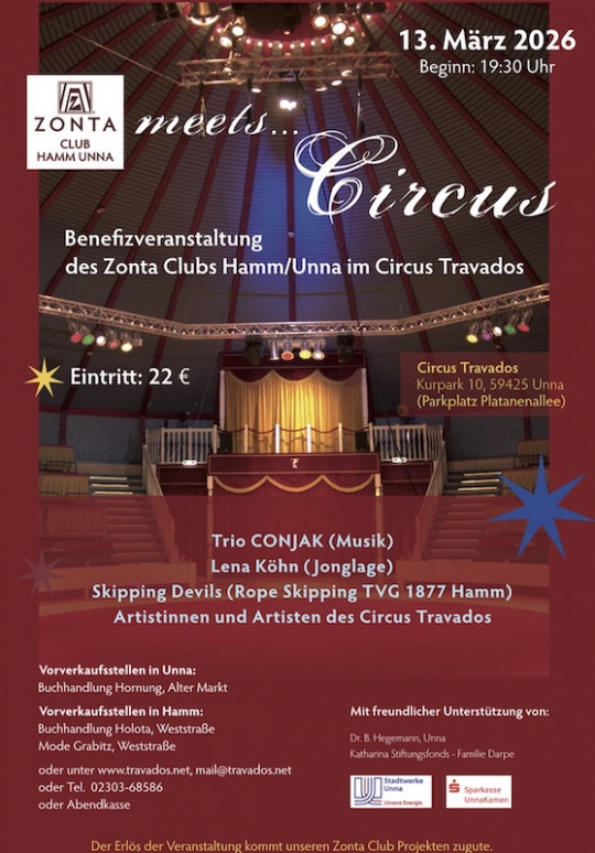 Zonta meets Circus 2026